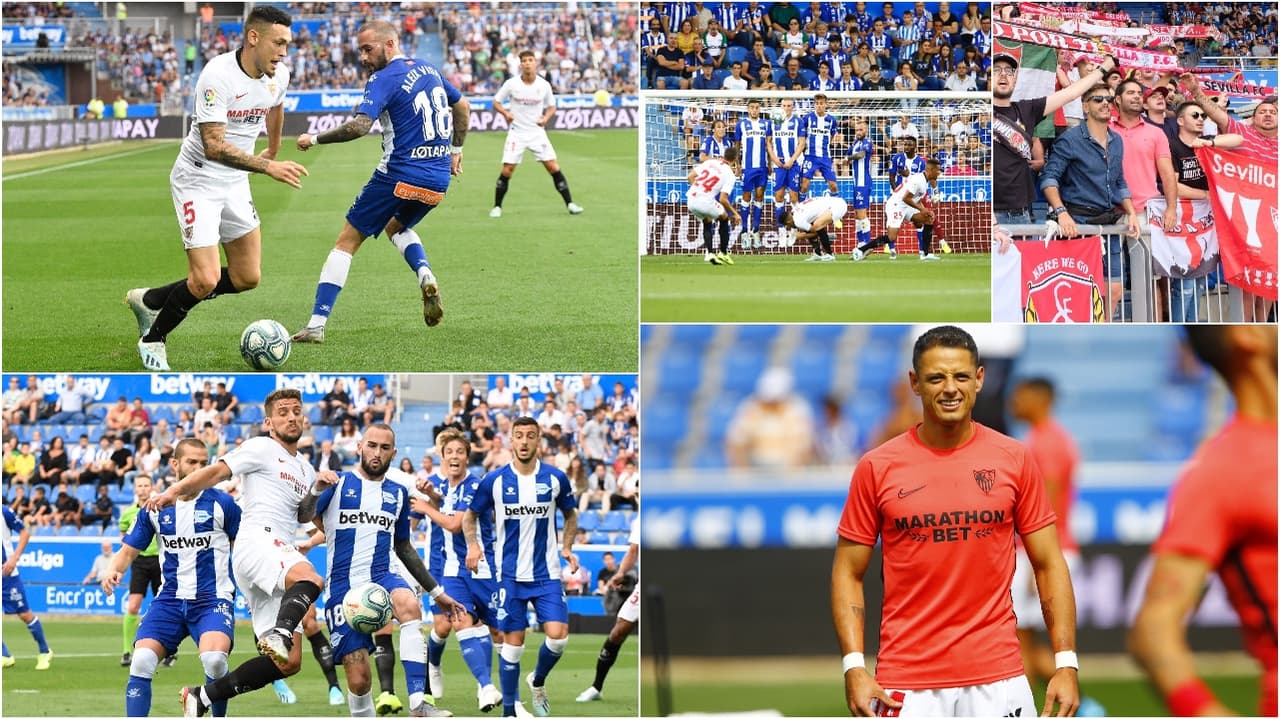 Sevilla gana un gol a cero.