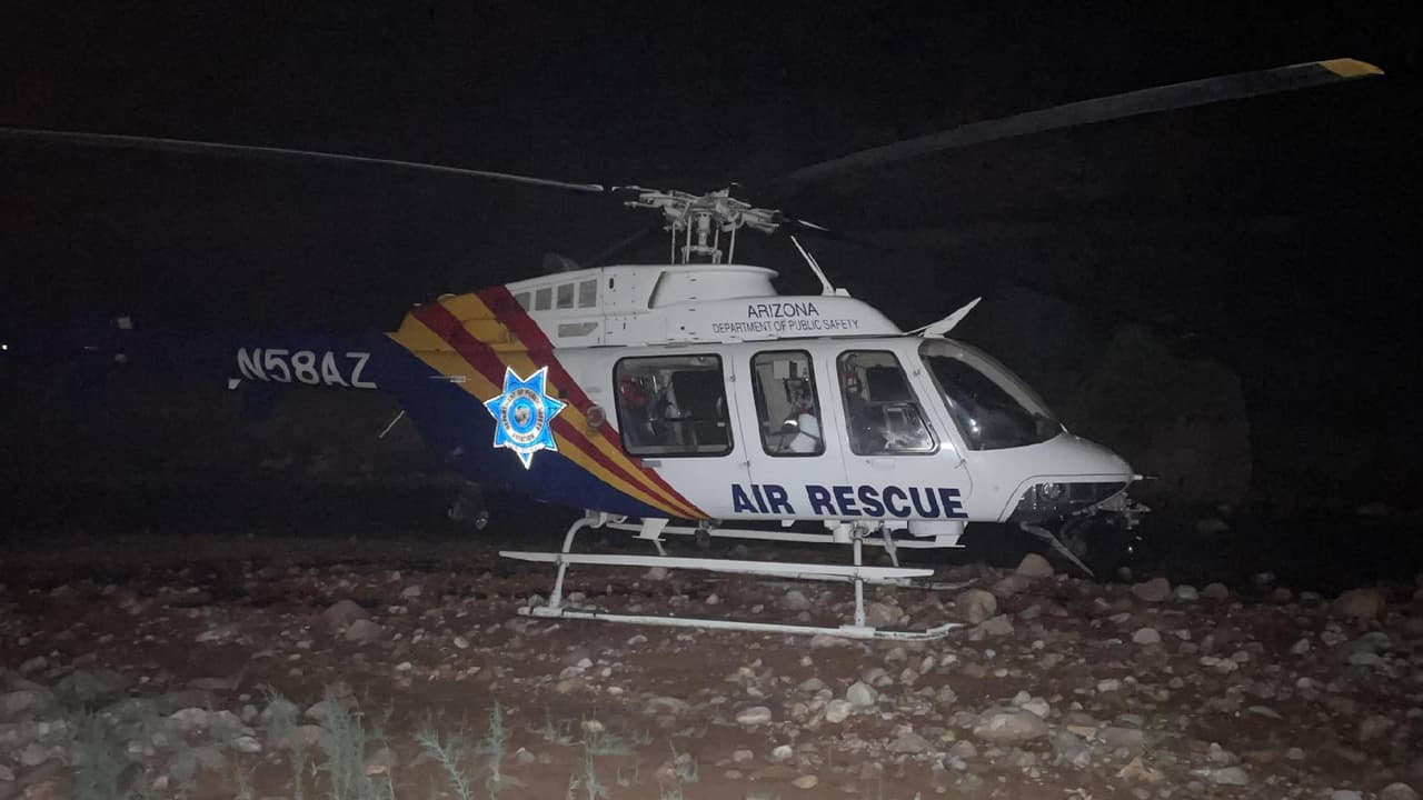 Rescatan a excursionista herido del Parque Nacional del Gran Cañón