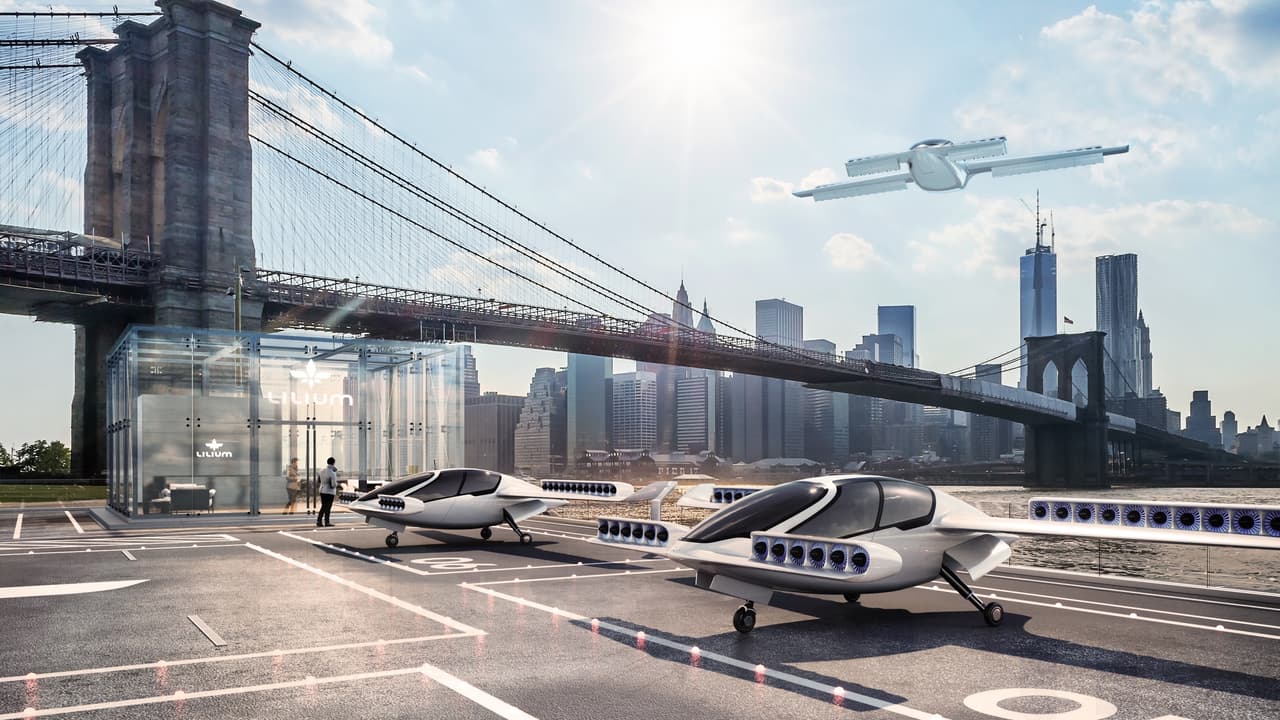 El transporte personal aéreo es ideal para centros urbanos ultra congestionados como la isla de Manhattan de la ciudad de Nueva York.