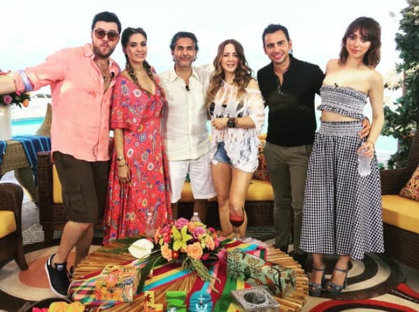 Desde las playas de Lázaro Cárdenas, Michoacán, las estrellas de 
<b><a href="http://www.univision.com/shows/hoy" target="_blank">HOY</a></b> arrancaron la semana.
