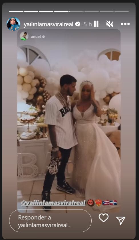 Además, y fiel a su estilo, Yailin La Más Viral lució este look con un escote.
<br>