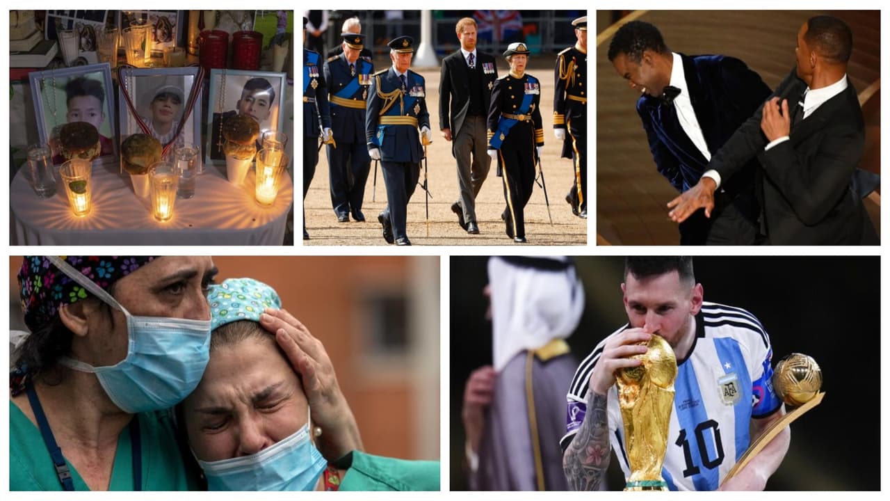 Una guerra, un juicio mediático y un Mundial de fútbol: noticias que marcaron el 2022