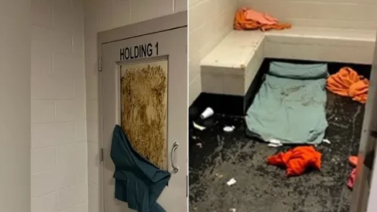 Mujer genera caos en cárcel del condado de Sampson; muerde a trabajadores y unta heces en pared 