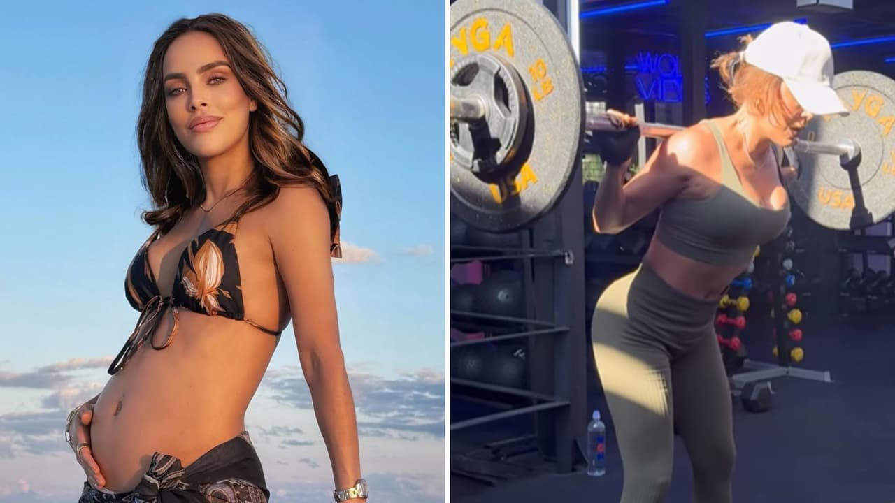 Sara Corrales responde a críticas por hacer ejercicio estando embarazada: “El movimiento también es vida”