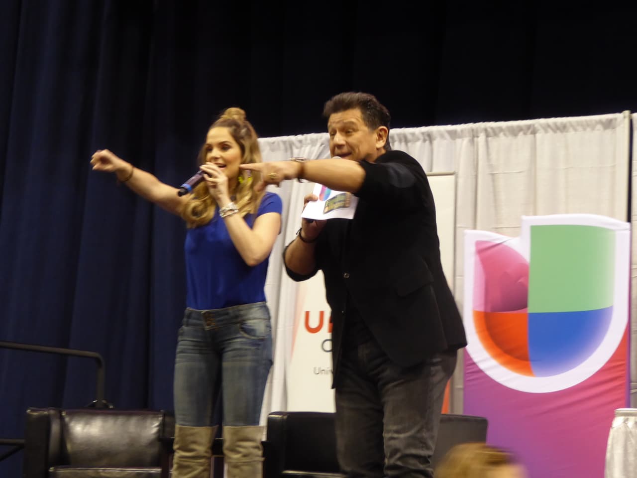 Quienes conquistaron corazones en Chicago con sus divertidos juegos y ocurrencias.