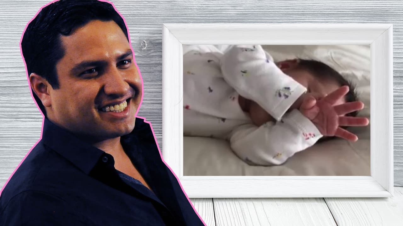 Despeinada, pero muy sonriente: Julión Álvarez presentó (al fin) a su hija María Isabel