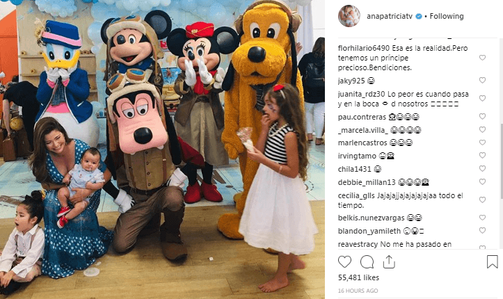 Una incidente que Ana Patricia tomó con humor, especialmente al ver la reacción de la pata Daisy. Y por el cual recibió un sinfín de comentarios de otras mamás que se identificaron con ella.