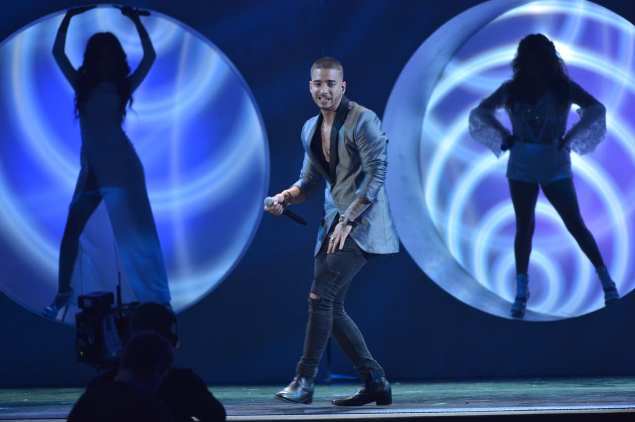 Sobre este escenario, Maluma tambipen ha hecho historia.