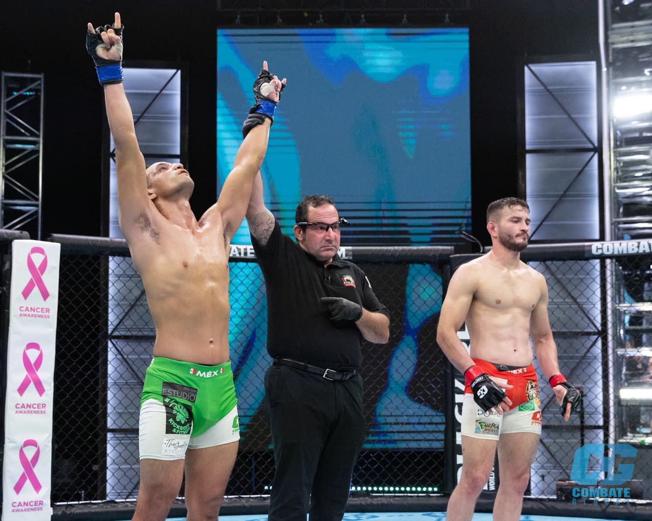 ‘Wild Boy’ Vizcarra se impone a ‘Ragnar’ Cisneros en Combate Global