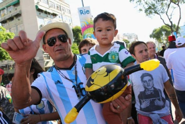 Se trató de 18 minutos definidos como un "tributo al fútbol".