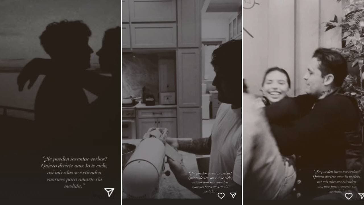 Ángela Aguilar compartió románticas imágenes junto a Nodal para felicitarlo en su cumpleaños.