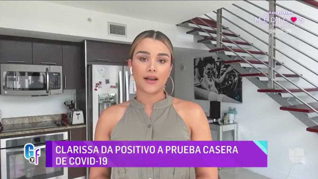 Además de estar en contacto con sus seguidores en Instagram, Clarissa Molina también recibió un detalle muy particular. 
<br>