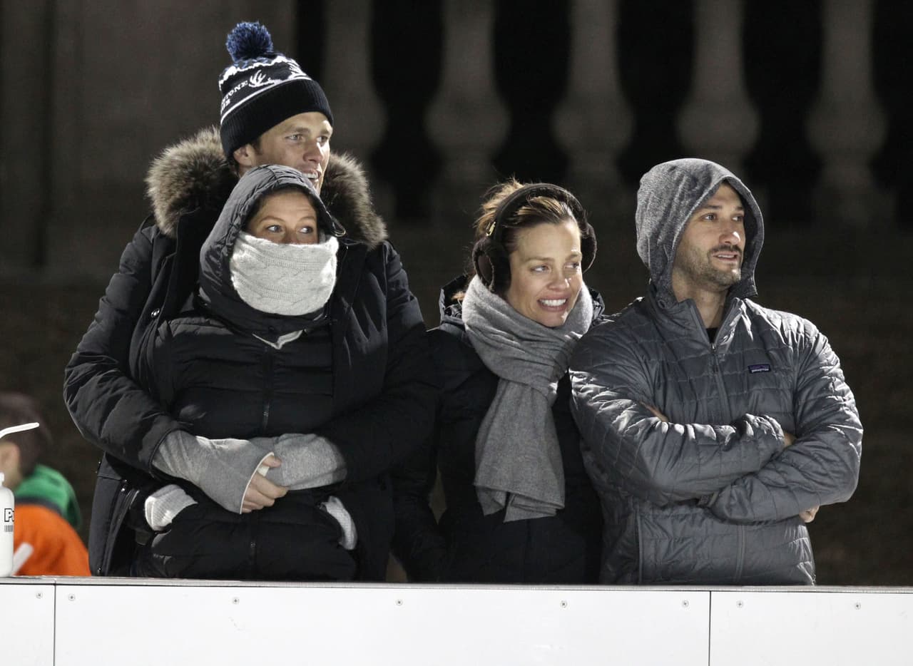 Pocas son las veces que podemos ver a Tom y Giselle en su esplendoroso amor.