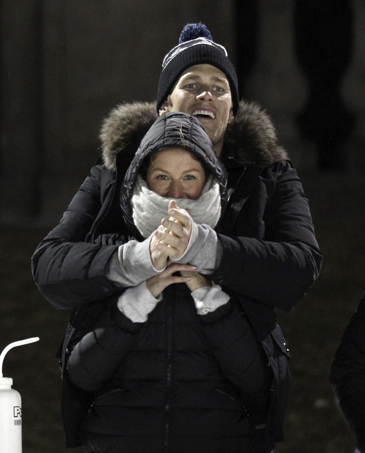Y Giselle solo se dejó querer y apapachar.