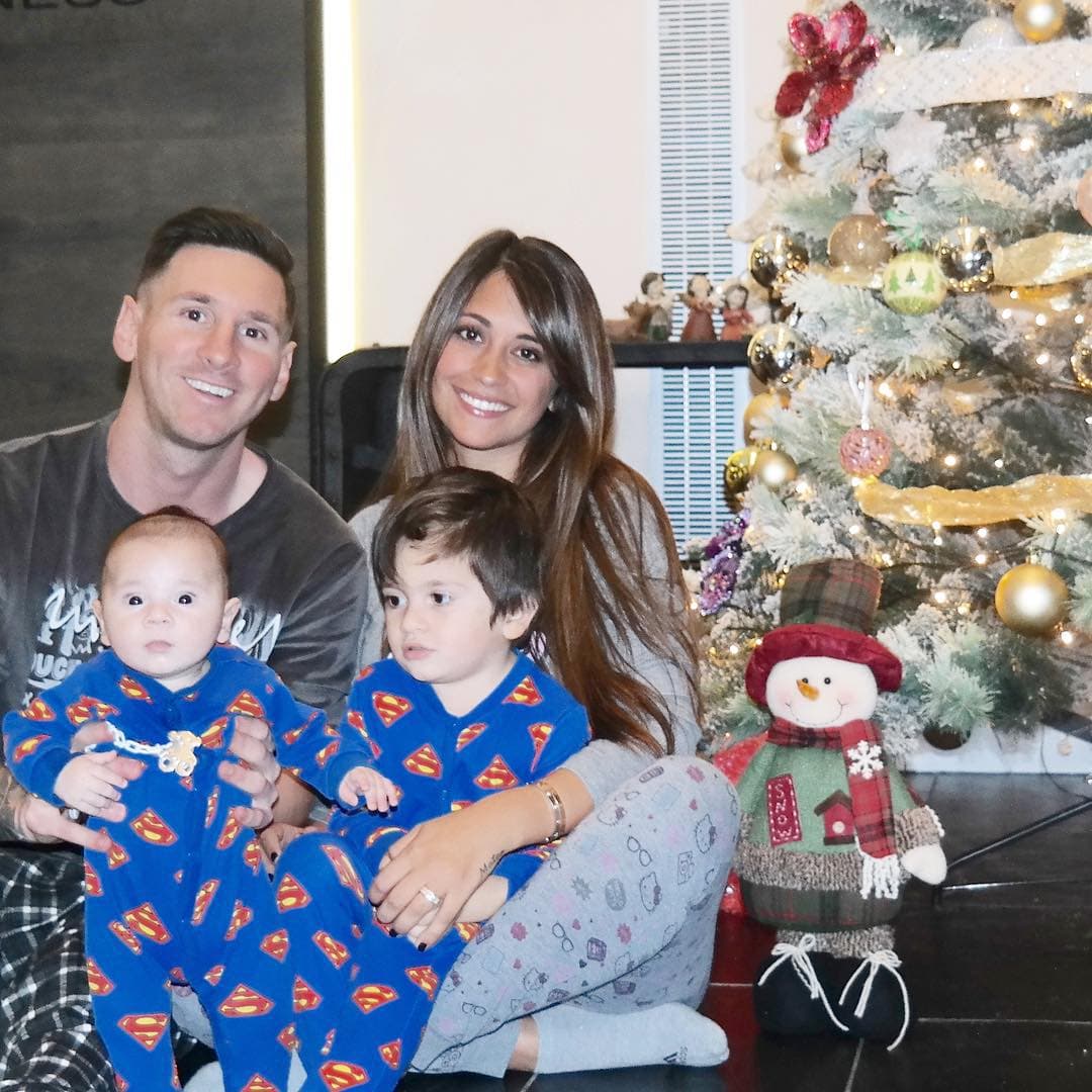 Lionel Messi y su esposa Antonella han formado una linda familia.