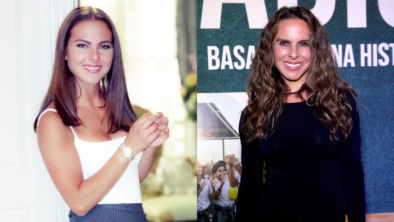 Antes y después de Kate del Castillo.