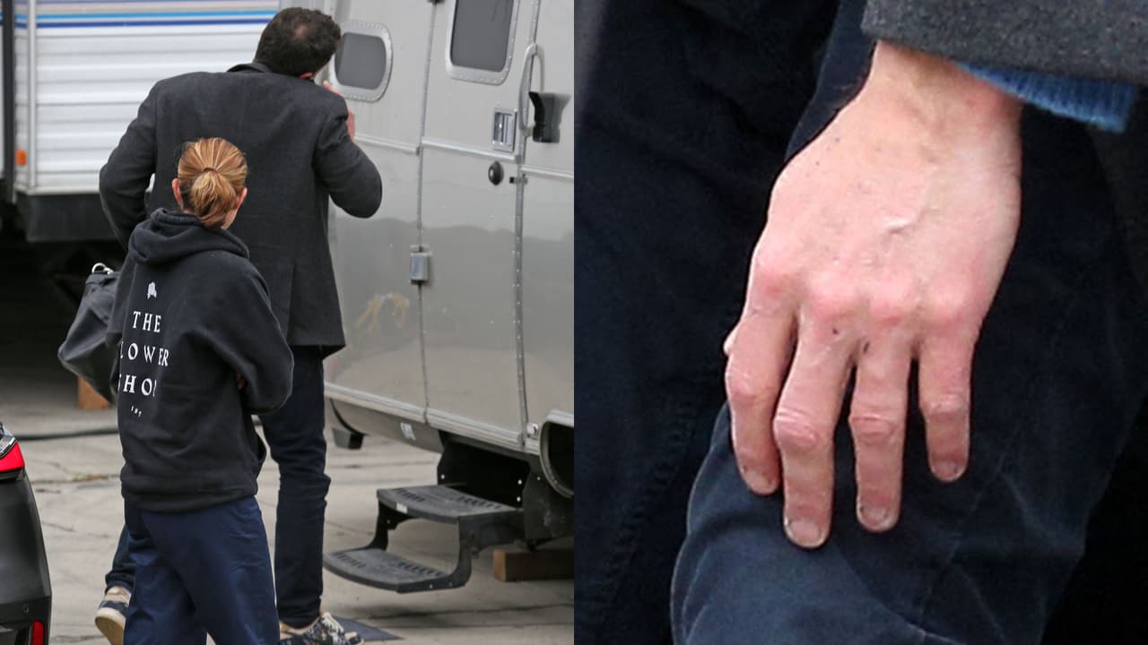 Ben Affleck fue captado así y sin el anillo de bodas un día después de que JLo enfrentó en México cuestionamientos sobre su supuesto divorcio.