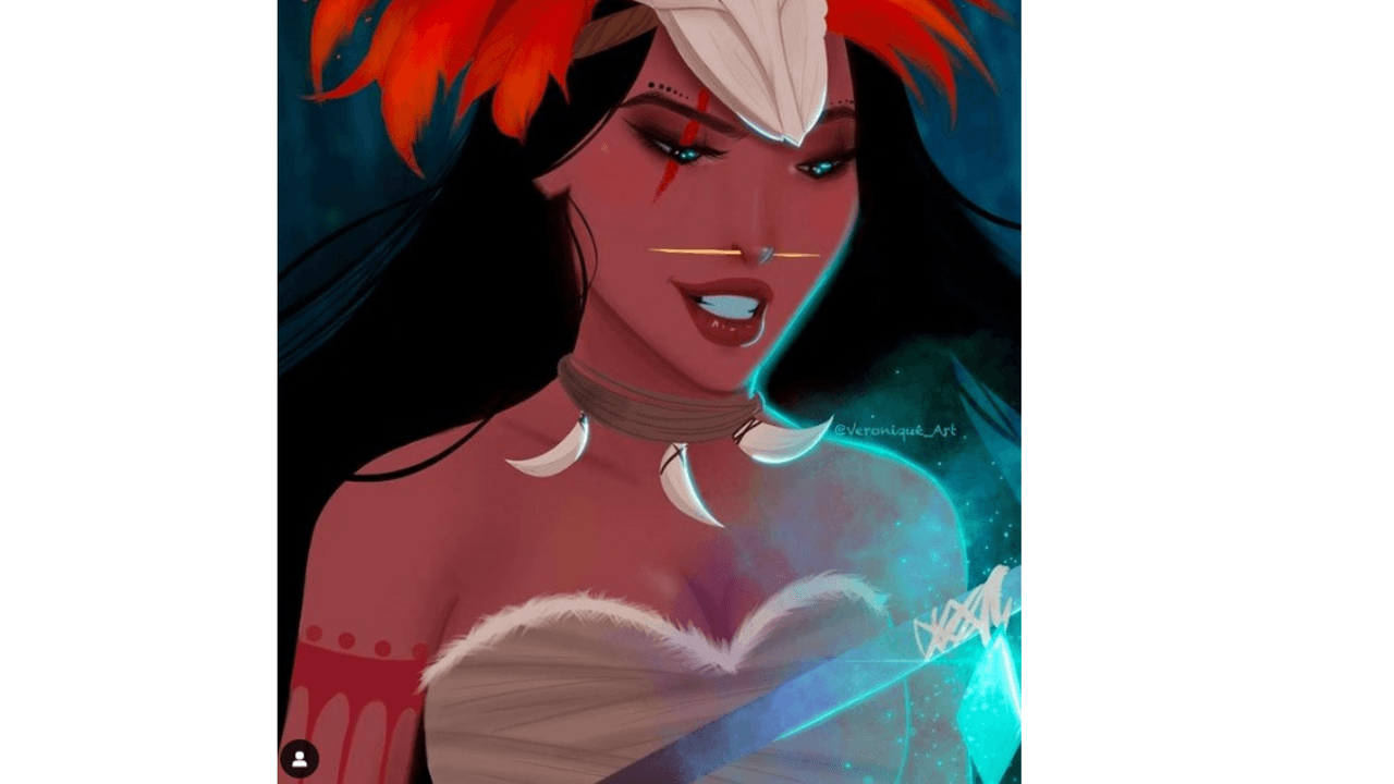 <b>Pocahontas</b> es una de las princesas más singulares de Disney, puesto que existió en la vida real; no obstante, la adaptación se hizo de una manera libre. Ella presume unos ojos que desprenden poder, sin duda alguna es una princesa que desborda la palabra empoderamiento.