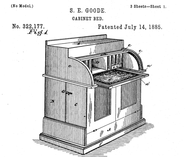 <h3 class="cms-H3-H3">El sofá cama</h3>
<br>
<br>La mujer que inventó el primer sofá cama se llamaba 
<b>Sarah E. Goode</b> y nació en la esclavitud en 1855 en Toledo (Ohio). Tras el fin de la Guerra Civil, Goode y su familia fueron libres y se mudaron a Chicago (Illinois). En 1885, ella se convertiría 
<a href="https://www.uspto.gov/learning-and-resources/newsletter/inventors-eye/uncovering-history-s-black-women-inventors">en una de las primeras afroamericanas en registrar una patente</a> y en la primera en hacerlo con su firma.
<br>
<br>Sarah E. Goode, esposa de Archie Goode y madre de seis hijos de los cuales solo tres llegaron a la edad adulta, abrió una mueblería y fue ahí donde inventó la “cama gabinete”. El mueble creado por Goode estaba pensado para aprovechar el espacio en casas pequeñas: funcionaba como escritorio y se convertía en una cama. El mecanismo de ingeniería es el precursor directo del sofá cama moderno.