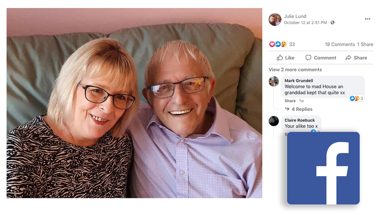 Una mujer halla a su padre tras 58 años separados gracias a una foto colocada en un grupo de Facebook