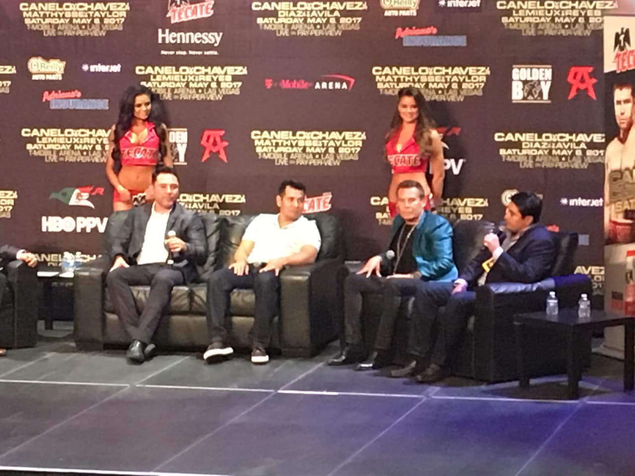 Cuatro leyendas del boxeo mexicano juntos