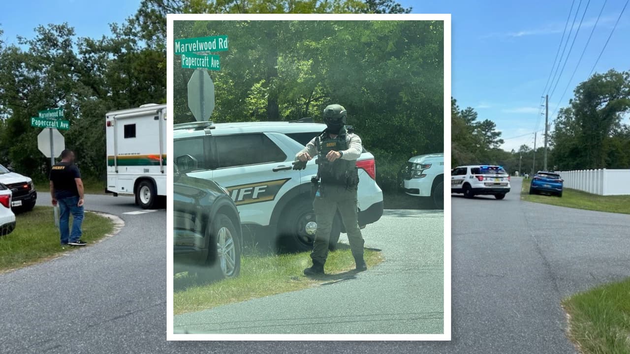  Sujeto atrincherado en el condado Hernando, autoridades informan