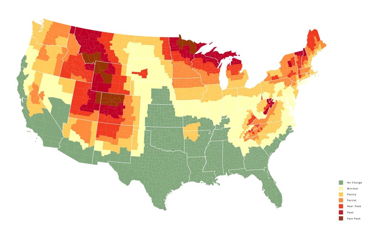 <b>Semana del 27 de septiembre:</b> El cambio será mínimo y con mayor énfasis en la esquina noreste del estado.
<br>