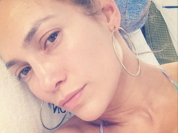 Varias veces la diva se ha mostrado tal cual es su Instagram.