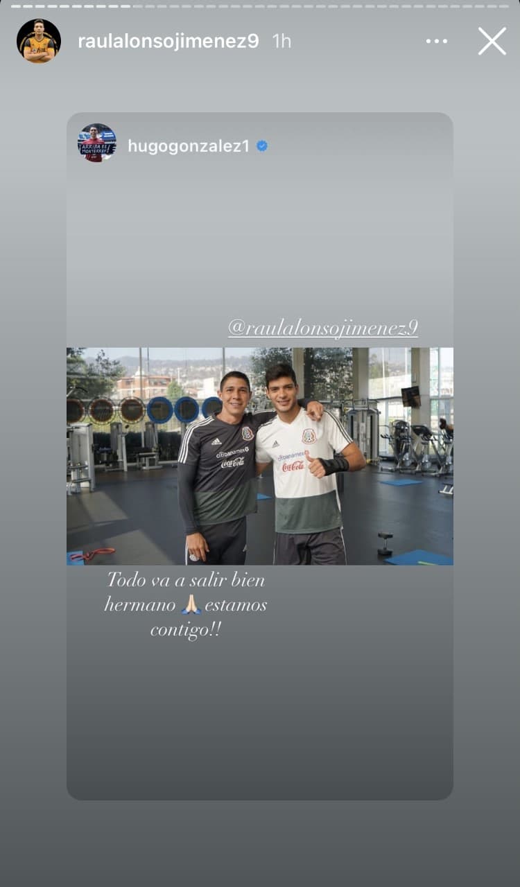 La operación del mexicano fue todo un éxito y agradeció todos los mensajes de apoyo que tuvo en su cuenta de Instagram.