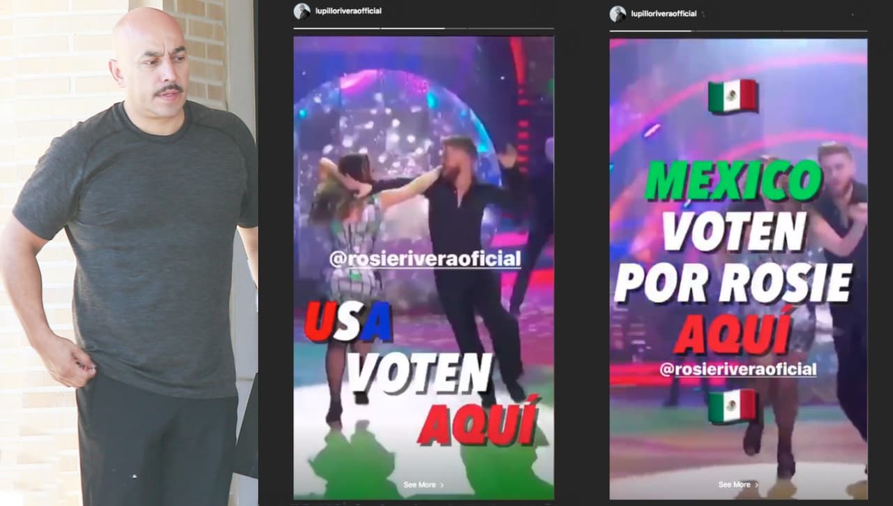 Esta semana, Lupillo Rivera volvió a pedir votos para su hermana menor.