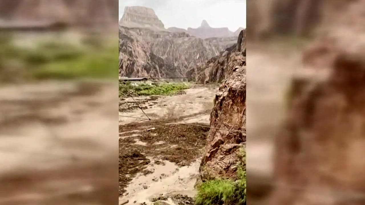 Inundaciones en el Gran Cañón dejan un muerto, 15 desaparecidos y decenas de evacuados