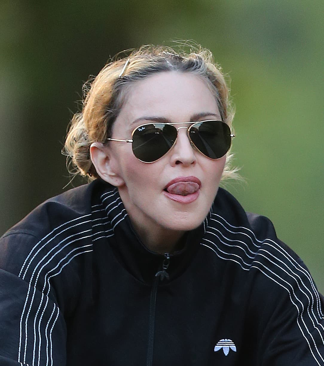 Madonna siempre se mantiene en forma.