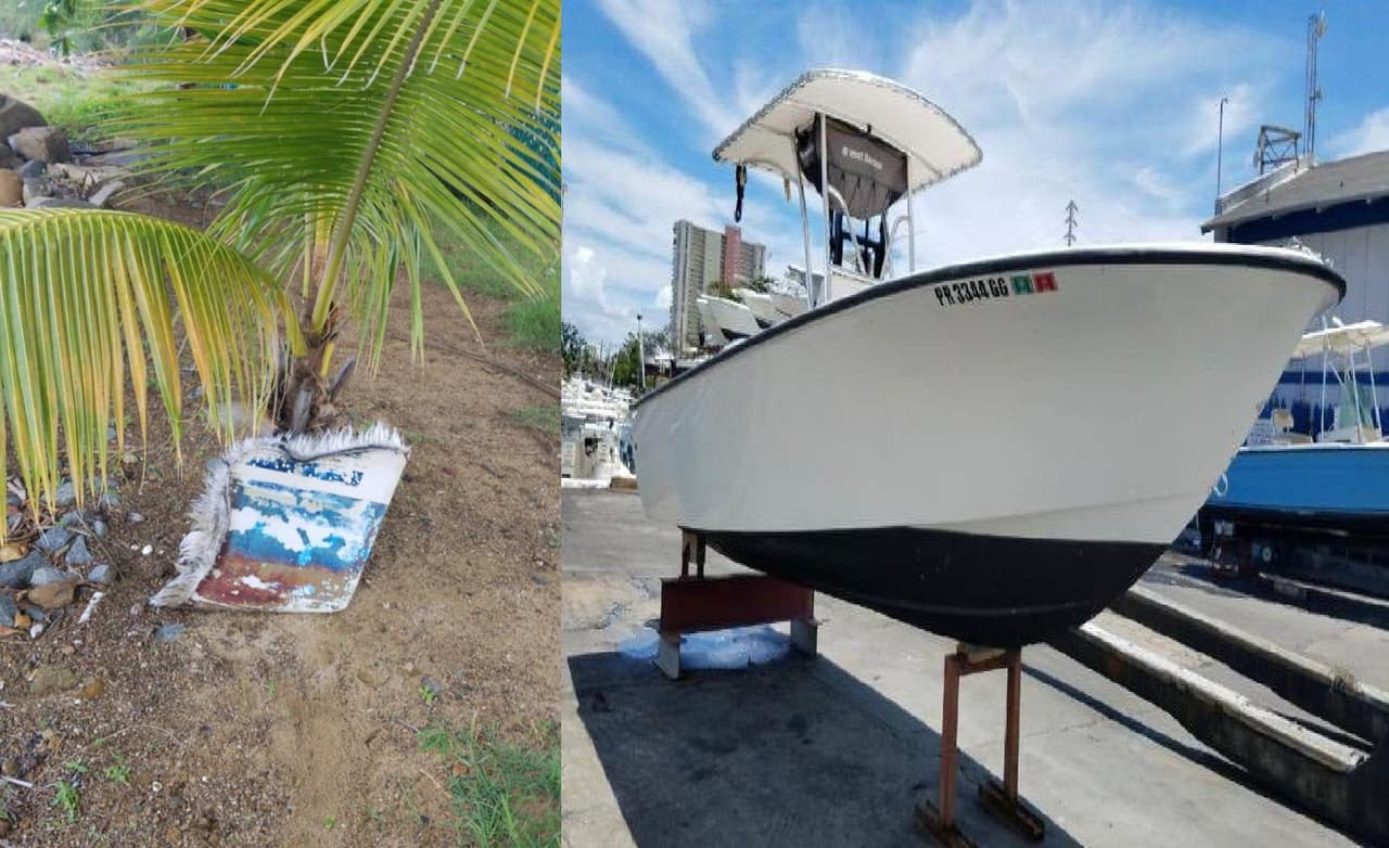 Encuentran restos de embarcación en playa de Río Grande