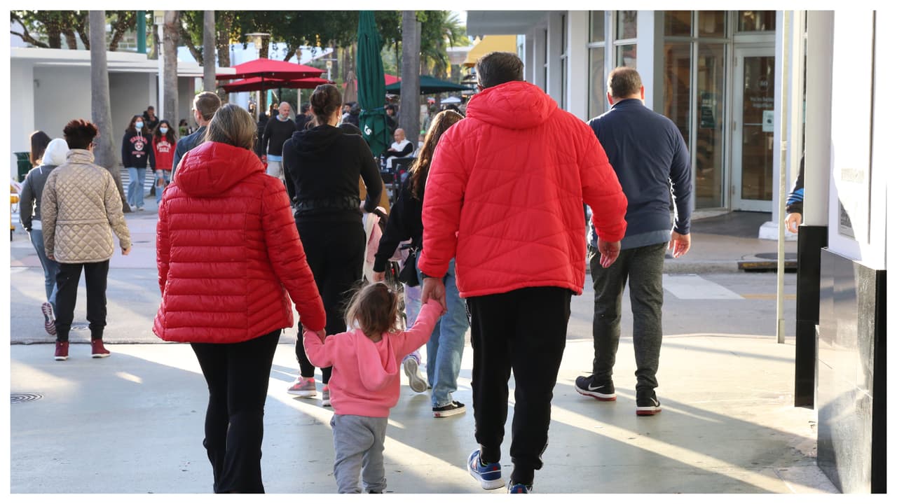 Frente frío trae un nuevo descenso de las temperaturas a Miami-Dade y Broward