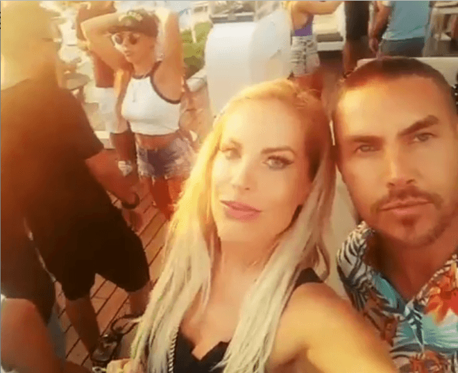 Con 12 años de matrimonio siguen manteniendo su nido de amor sin permitir que llegue la rutina.