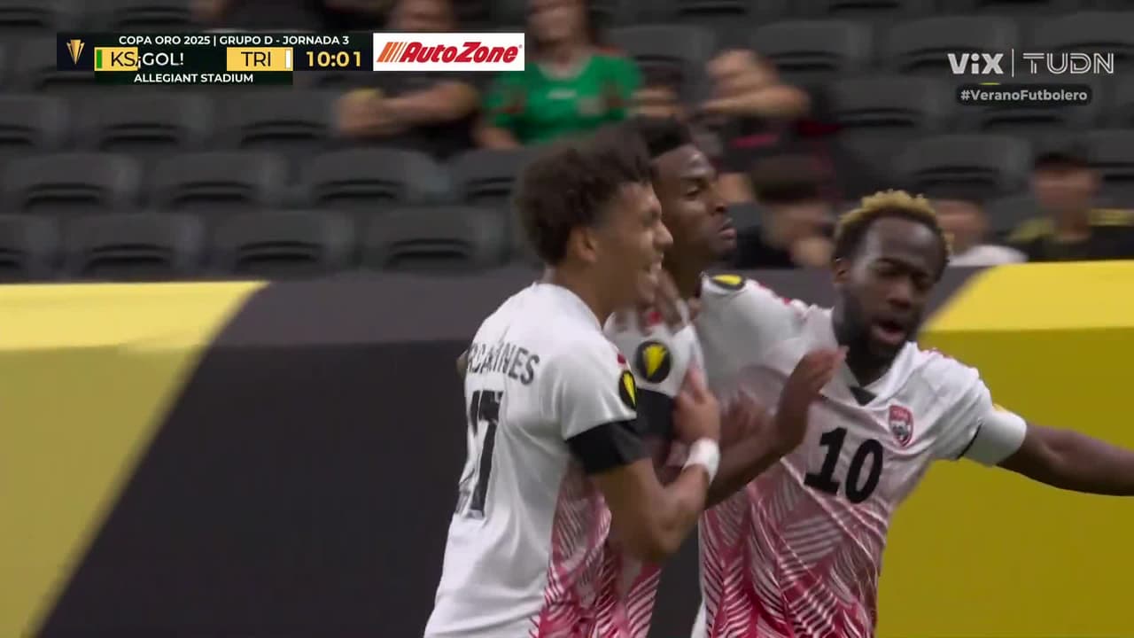 ¡Preparen apunten fuego! Golazo de Sealy para Trinidad y Tobago