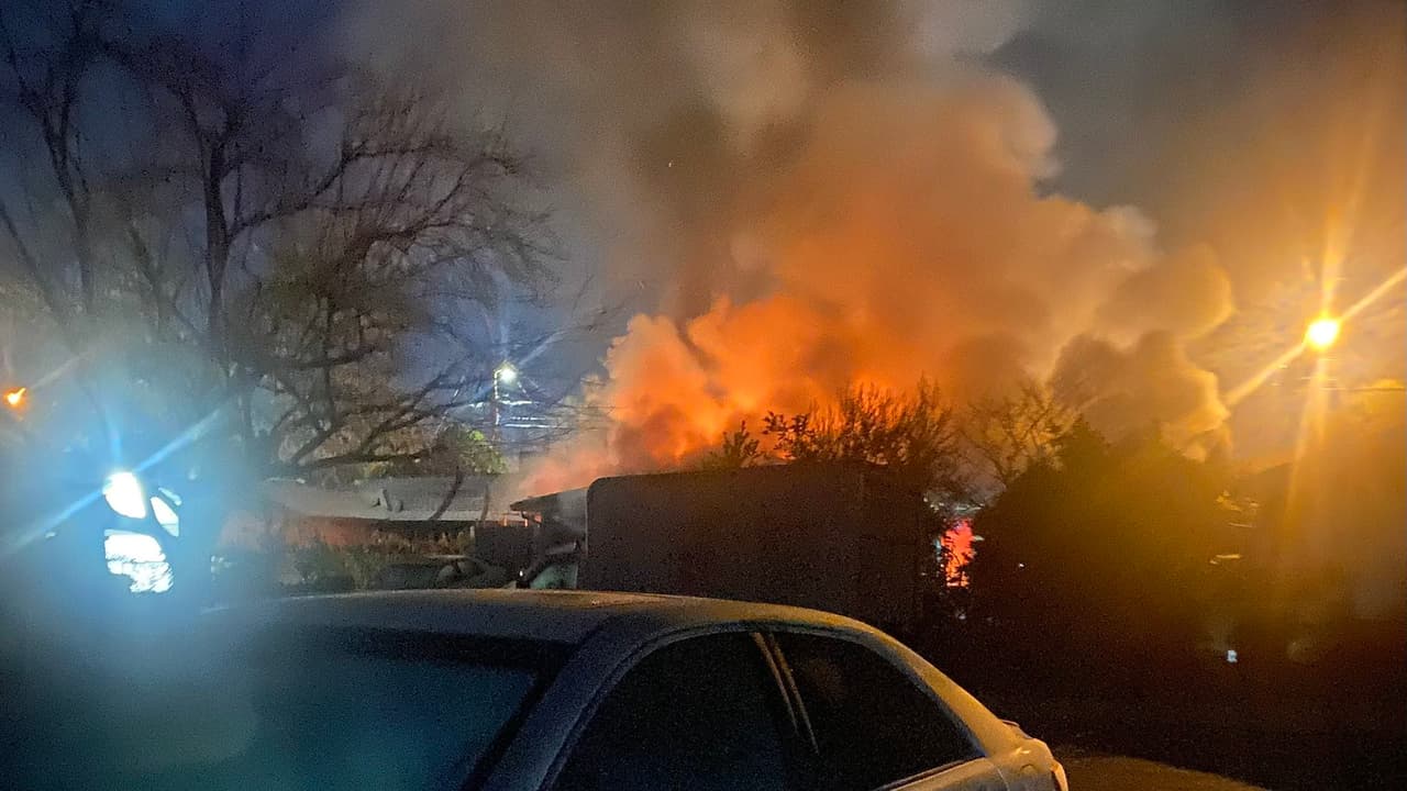 Incendio en North Highlands