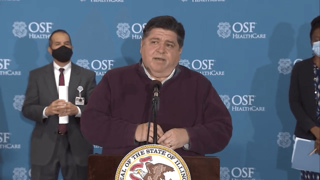 “Parece que viene una tormenta de covid y tenemos que estar preparados”, asegura el gobernador de Illinois