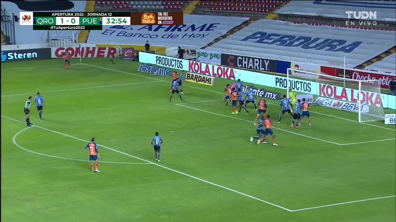 ¡TIRO ATAJADO! disparo por Federico Mancuello.