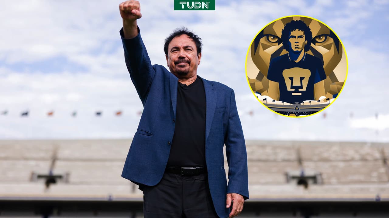Pumas dedica emotivo mensaje a Hugo Sánchez: "Eres nuestro niño de oro"