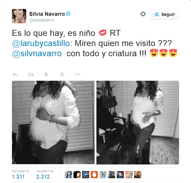 A través de su cuenta de Twitter fue donde la artista dio la noticia a sus seguidores.