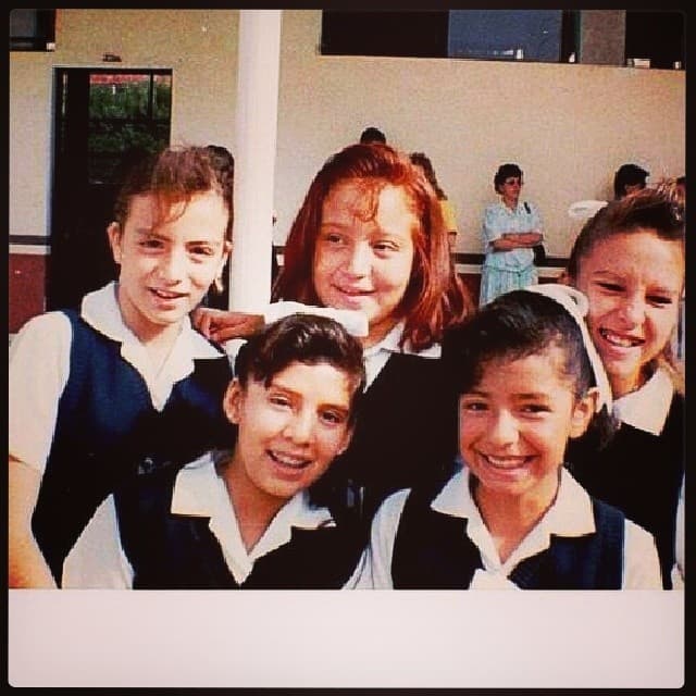 Desde pequeña, Silvia ya tenía esa sonrisa que ha encantado a muchos en pantalla.