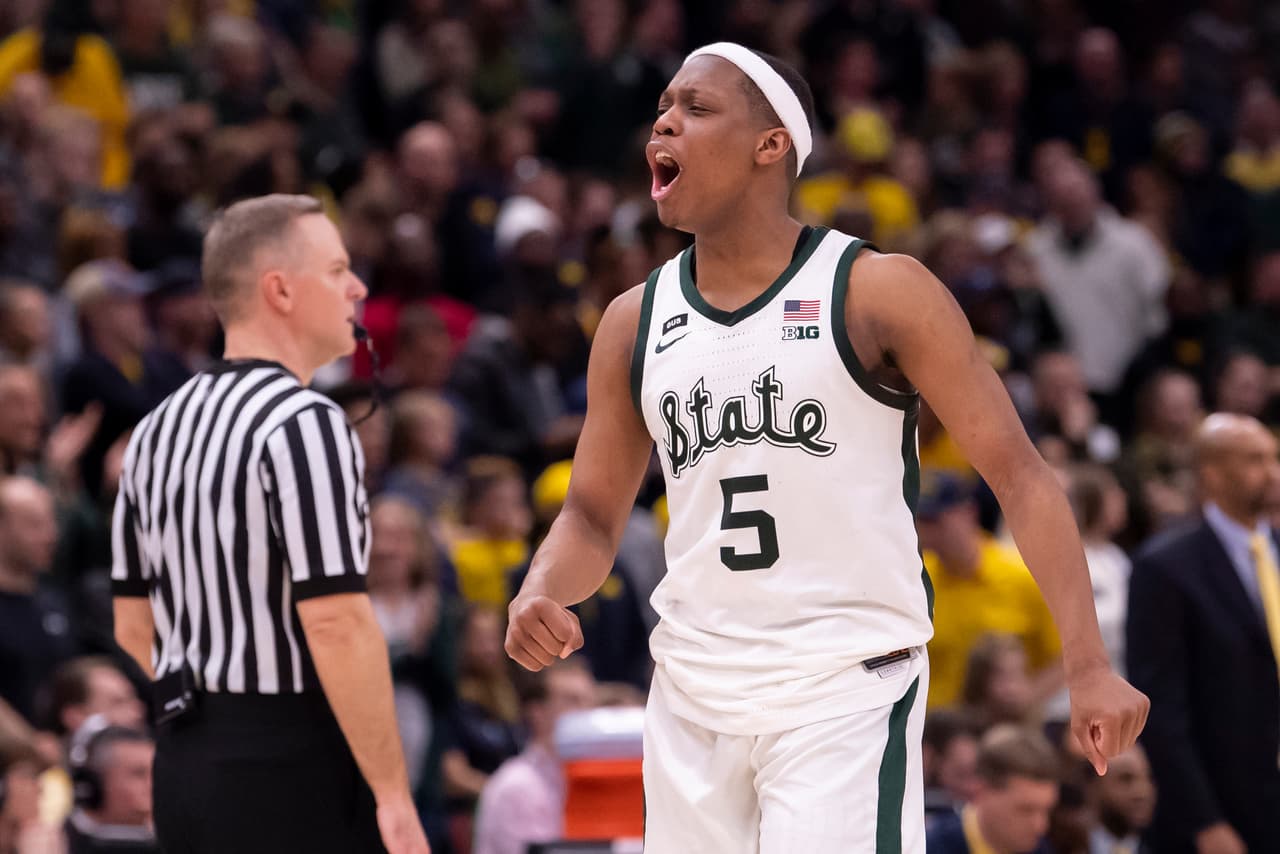 Cassius Winston (Michigan State / Base / 21 años / 1,85 metros): 18,9 puntos, 3,1 rebotes, 7,6 asistencias, 1 robo y un 40,4% en triples por partido.Base /