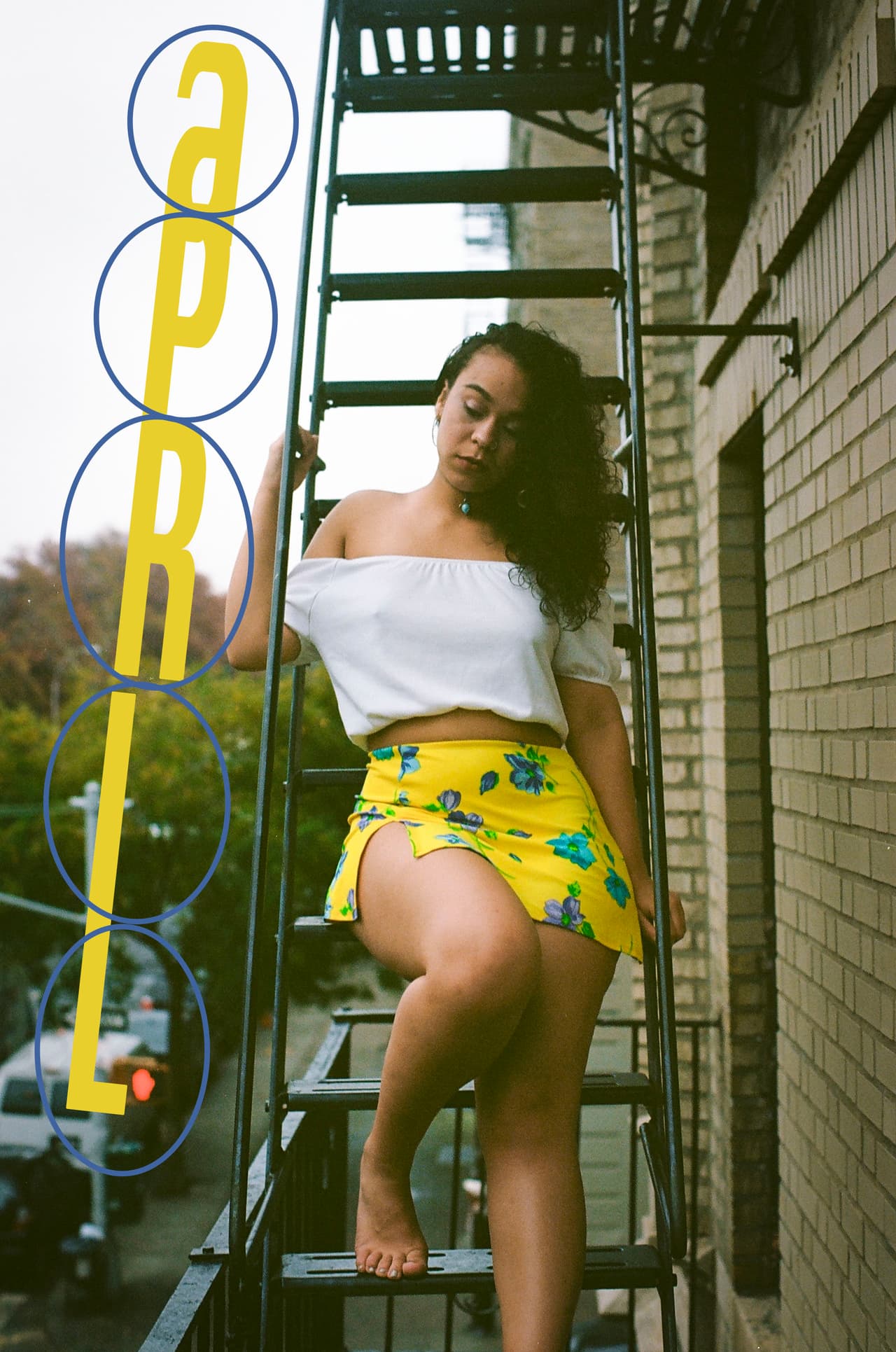 Retratar a las mujeres latinas con sus pelos crespos al natural fue una constante de este proyecto, una manera de reivindicar la verdadera estética latina que siempre se escondió detrás de peinados alisados.