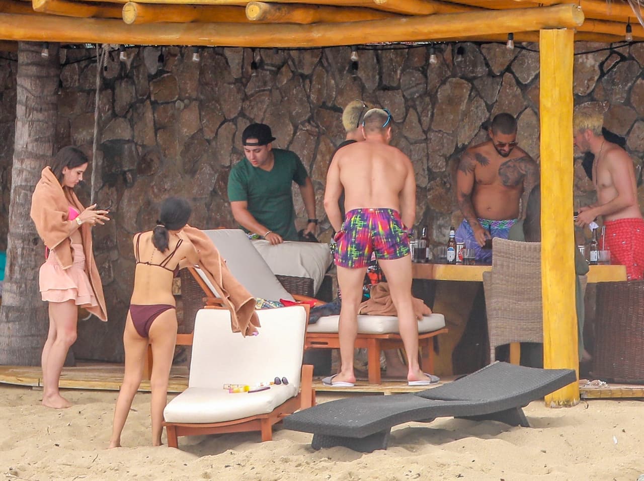 En las fotos del día anterior, no se notaba enfermo.