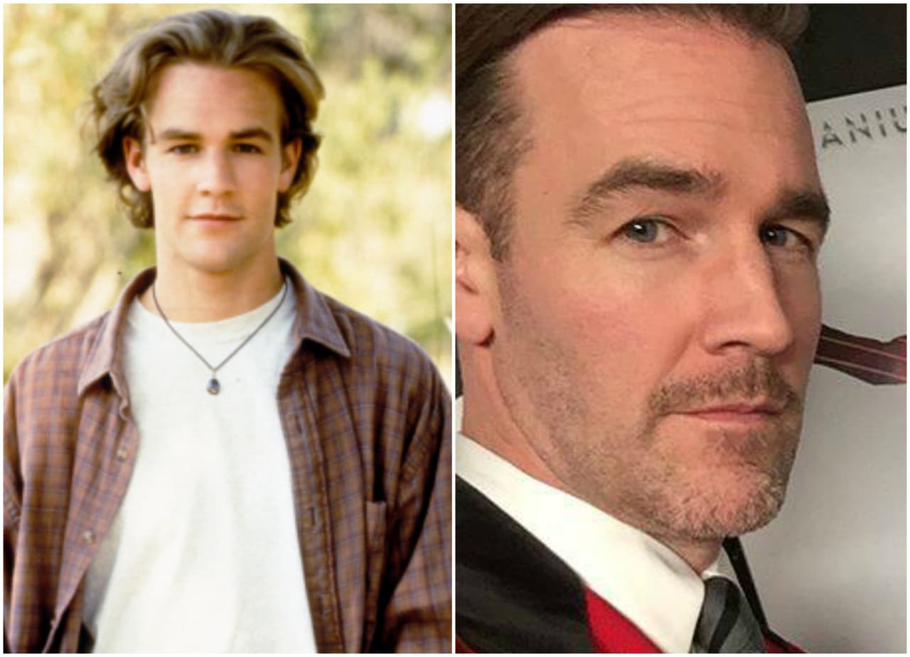 <b>James Van Der Beek</b> fue el tierno
<b> ‘</b>Dawson Leery’, quien hoy tiene 40 años.