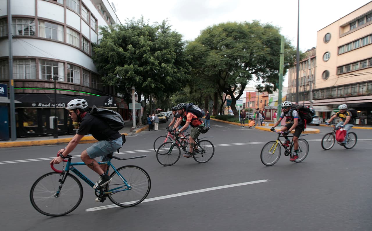 Los parques y las bicicletas fueron clave después del terremoto de la Ciudad de México

