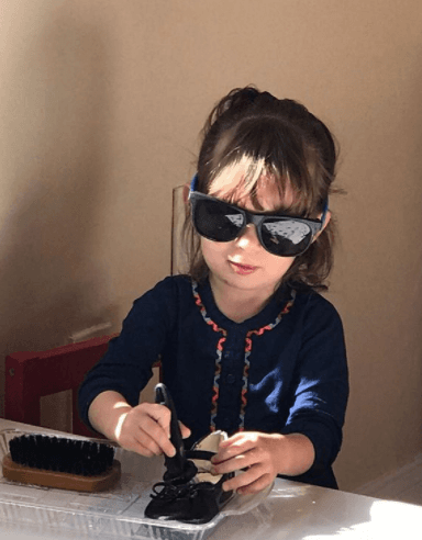 Alan Tacher se divirtió viendo a su pequeña Michelle muy dedicada, preparándose para disfrutar del fin de semana.