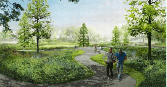 Para ajustarse mejor a las necesidades de la comunidad y responder a ciertas críticas, este miércoles se presentó el nuevo diseño del Centro Presidencial Obama que, de ser aprobación esta primavera, podría comenzar a construirse a fines de año y abrir sus puertas en 2021.