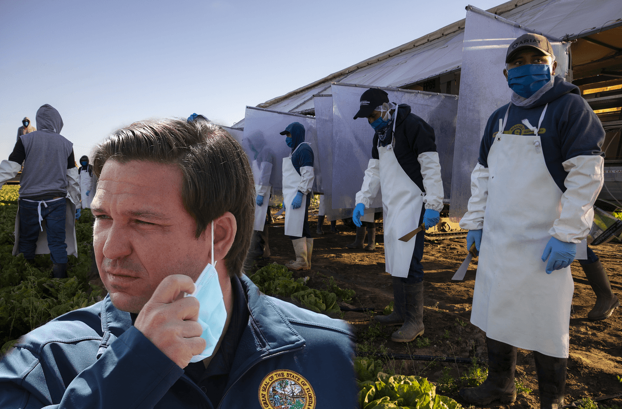 Exigen que DeSantis se disculpe con los trabajadores hispanos por culparlos del aumento de coronavirus en el estado